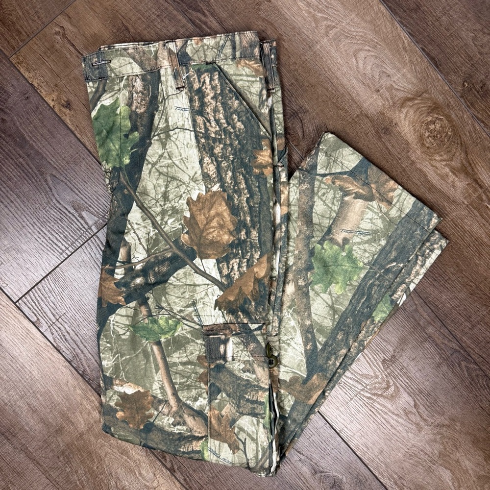 TrueTimber Men’s Woodland Camo Hunting Pants | Large | USA Made